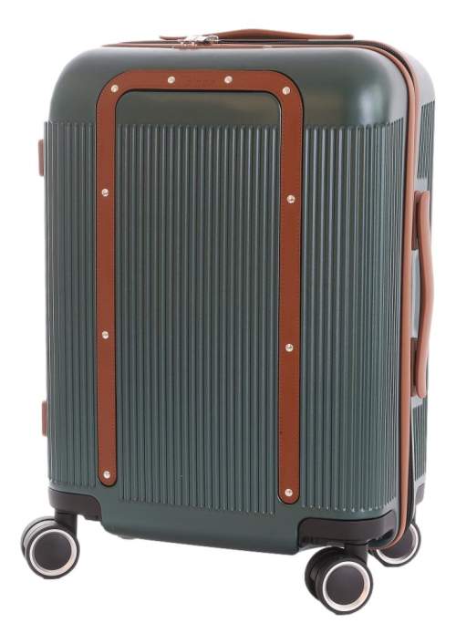 Malý palubní kufr T-class® 2303, zelená, M, 40 l, 54 x38 x 23 cm