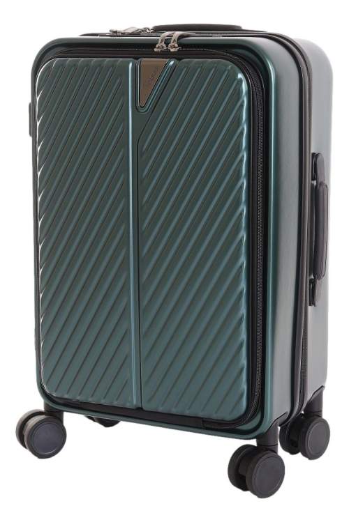 Palubní kufr T-class® 2307, zelená, 54,5 x 35 x 22 cm (M), 38 l