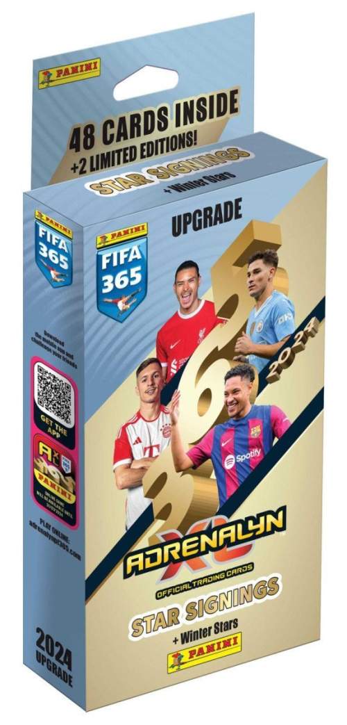 Fotbalové karty PANINI FIFA 365 2023/2024 - Adrenalyn Star Signings (Upgrade)