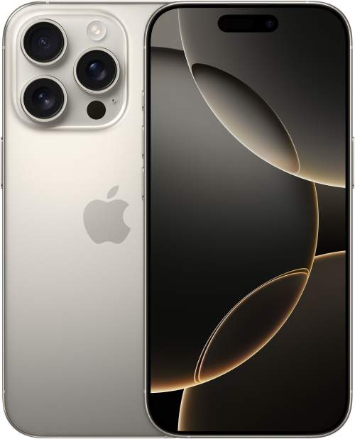 Apple iPhone 16 Pro Barva: Natural Titanium, Paměť: 1 TB