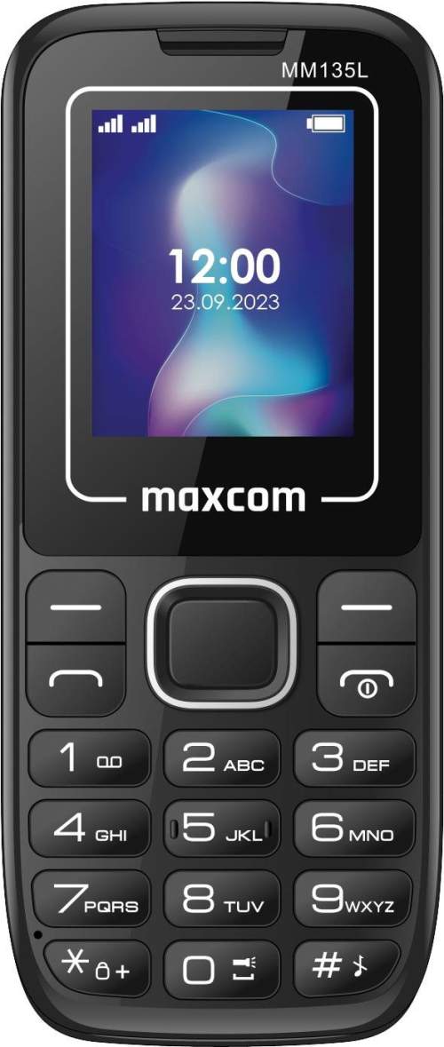 Mobilní telefon MAXCOM Classic MM135L, CZ lokalizace