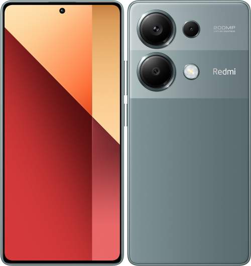 Xiaomi Redmi Note 13 Pro zelená/6,67´´ AMOLED/120HZ/FullHD+/2,2GHz OC/8GB/256GB/1xSIM+Hybrid/200+8+2MPx/5000mAh