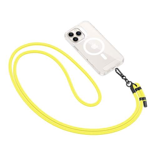 Tech-Protect C1S ROPE CROSSBODY Šňůrka / popruh na telefon - yellow/black