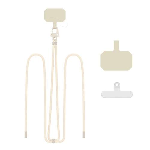 Tech-Protect C5S ROPE CROSSBODY Šňůrka / popruh na telefon - Béžová