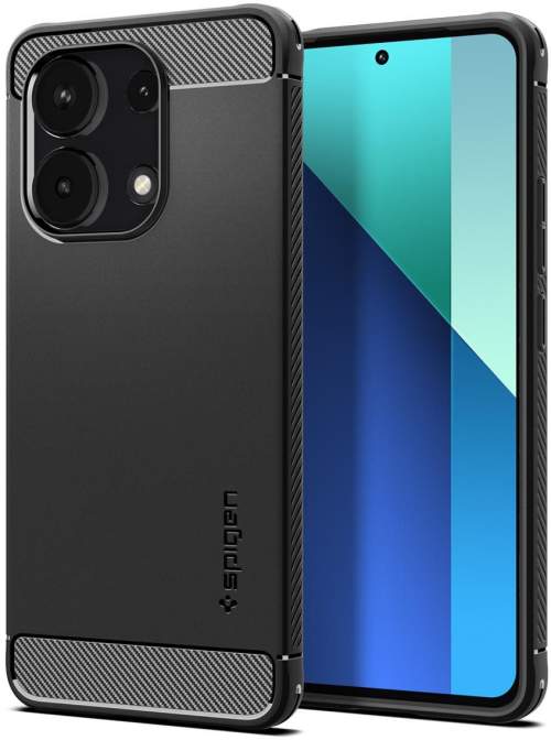 Spigen Rugged Armor pouzdro pro Xiaomi Redmi Note 13 4G / LTE - matné černé