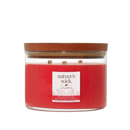 WoodWick Nature's Wick Redberry & Nutmeg 433g