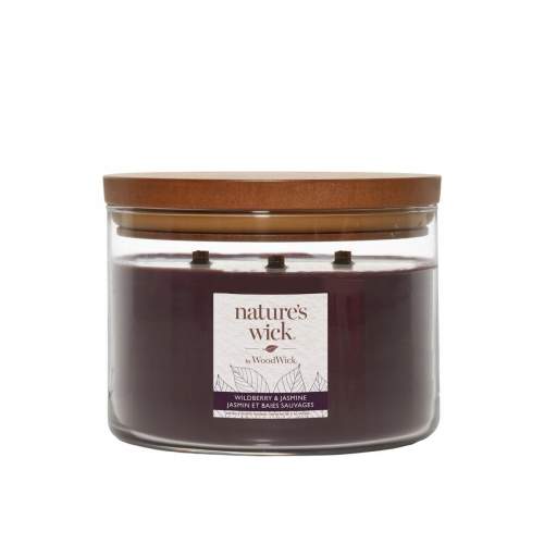 Nature's Wick by Woodwick svíčka Wildberry & Jasmine 433g