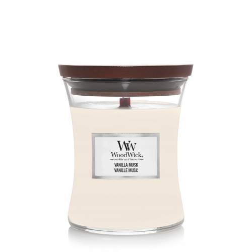 WoodWick Svíčka Vanilla Musk 275 g