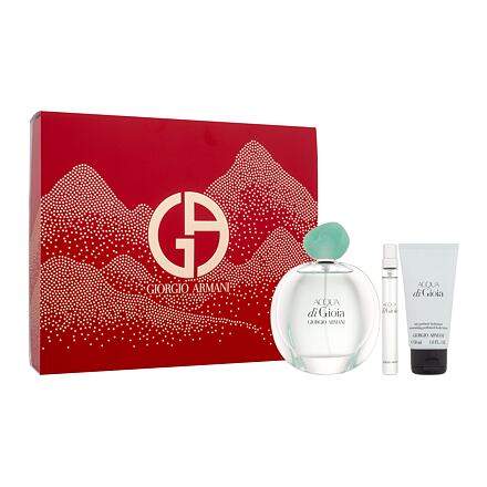 Giorgio Armani Acqua di Gioia EDP 100 ml + tělové mléko 50 ml + EDP 10 ml pro ženy