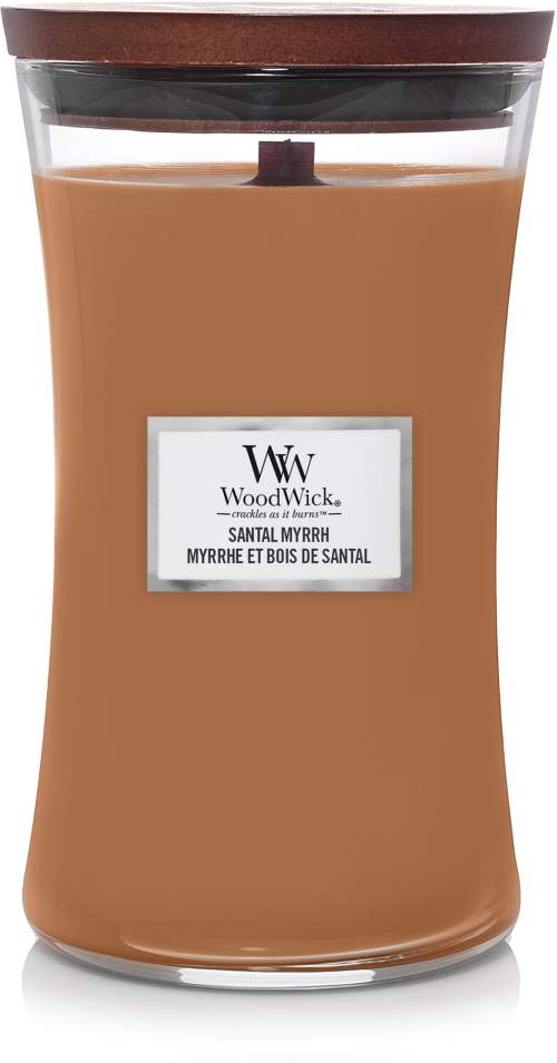 WoodWick Vonná svíčka váza velká Santal Myrrh 609,5 g