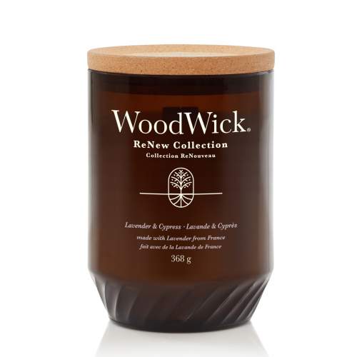 WoodWick Large ReNew Candle - Lavender & Cypress Universal