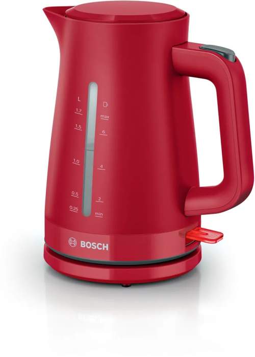 Bosch TWK3M124 elektrická konvice 1,7 l 2400 W Červená TWK3M124