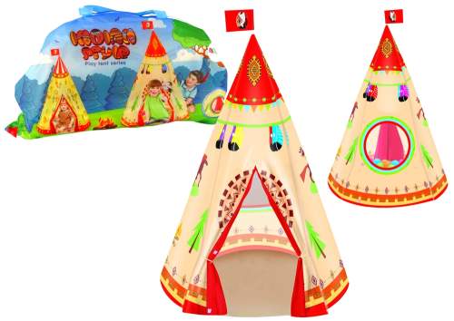 Teepee stan pro děti Indian Garden 160 cm x 105 cm