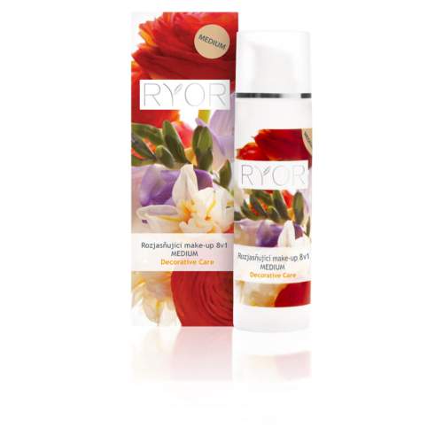 RYOR rozjasňující make-up 8v1 Medium, 30 ml
