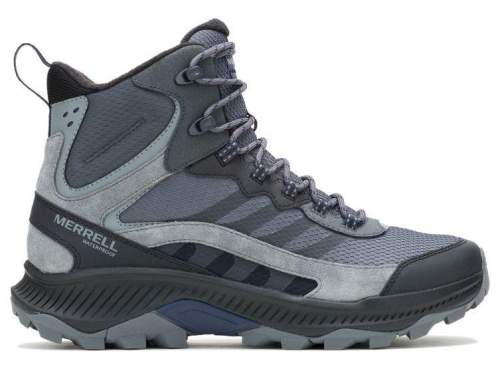 Merrell SPEED STRIKE 2 THERMO MID WP Pánské outdoorové boty, šedá, velikost 43.5