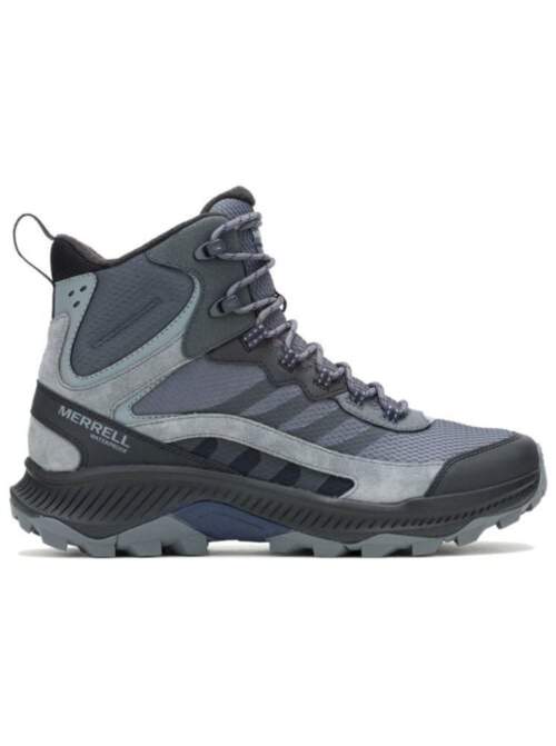 Merrell SPEED STRIKE 2 THERMO MID WP Pánské outdoorové boty, šedá, velikost 45