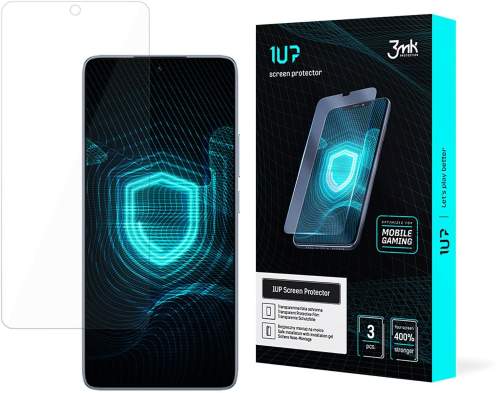 Ochranná fólie 3mk 1UP pro Motorola Moto G55 5G, transparentní (3ks)