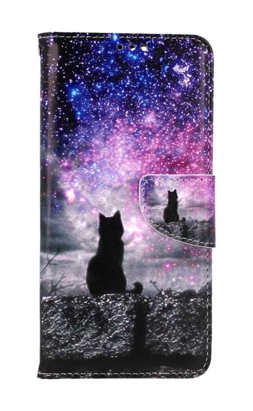 TopQ Pouzdro Motorola Edge 40 knížkové Hvězdná obloha 121331