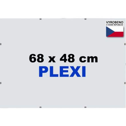BFHM Rám na puzzle Euroclip, 68 × 48 cm, plexisklo