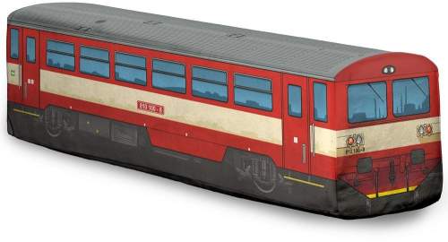 Plyšák IMPAR Plyšový vláček 810 - červený