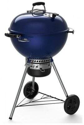 Weber MasterTouch GBS C-5750 modrá / Gril na dřevěné uhlí / rošt 57 cm