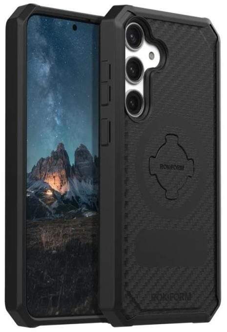 Kryt na mobil Rokform Kryt Rugged pro Samsung Galaxy S24+ 5G, černý