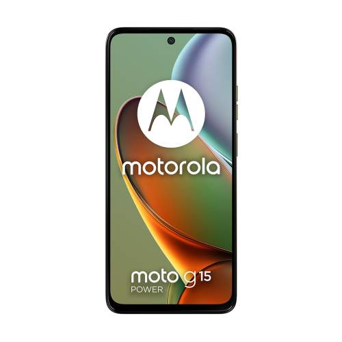 Motorola Moto G15 Power 8+256GB DS GSM tel. Iguana Green (Vegan Leather)