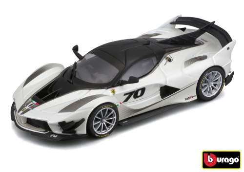 Bburago 1:43 Ferrari Racing FXX-K EVO 2017 bílá/černá
