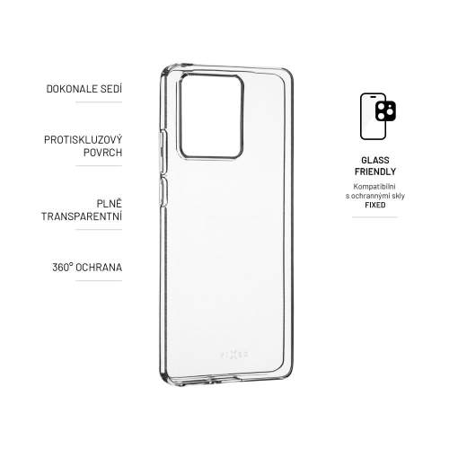TPU gelové pouzdro FIXED pro Motorola Edge 40 5G, čiré