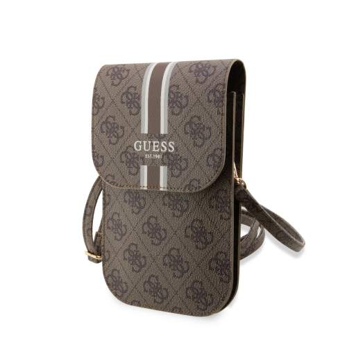 Guess Handbag brown 4G Stripes (GUWBP4RPSW)