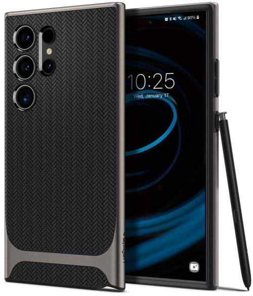 Spigen Neo Hybrid, gunmetal - Samsung Galaxy S24 Ultra