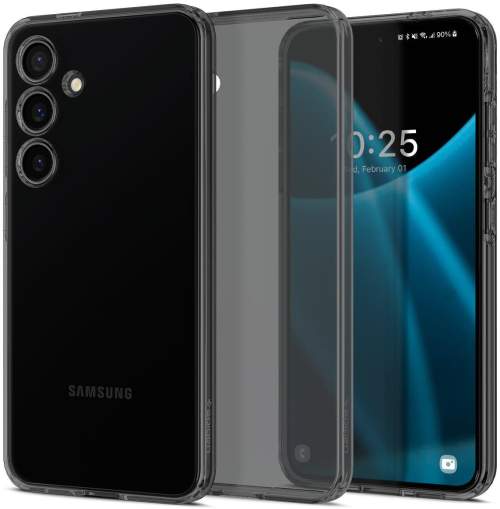 Spigen Liquid Crystal ochranný kryt pro Samsung Galaxy S24 černá čirá