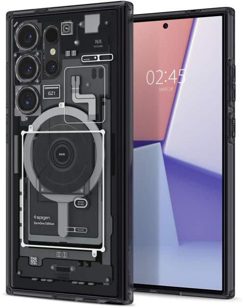 Spigen Ultra Hybrid OneTap Metal Ring MagFit kryt Samsung Galaxy S24 Ultra zero one