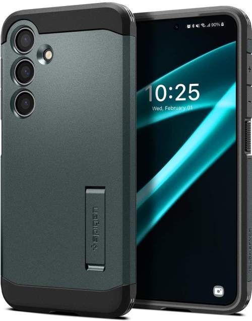 Spigen Tough Armor Samsung Galaxy S24+ zelený