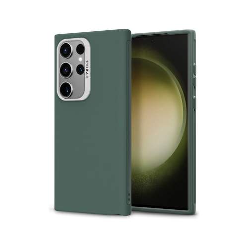 Spigen Cyrill UltraColor kryt Samsung Galaxy S24 Ultra zelený