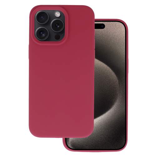 Pouzdro silikon Motorola Moto G54 5G matné Soft Bordó vínové