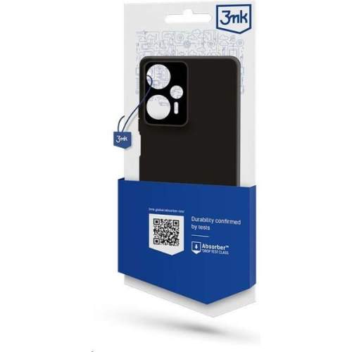 Ochranný kryt 3mk Matt Case pro Motorola Moto G84 5G, černá