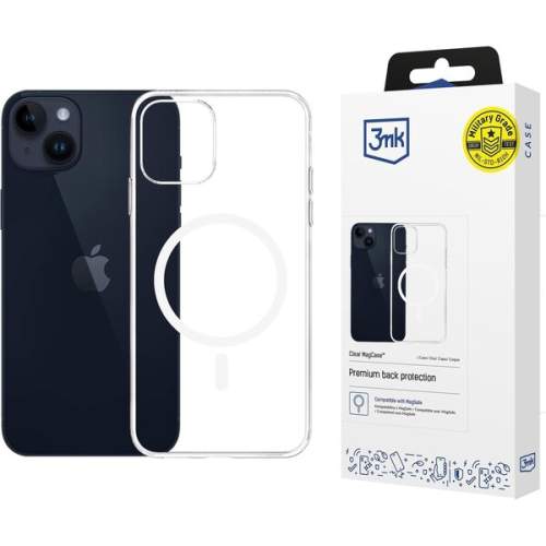 Zadní kryt 3mk Clear MagCase pro Samsung Galaxy S25 Ultra