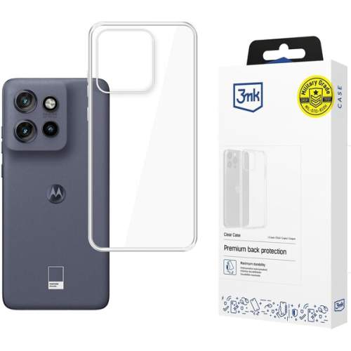 Silikonové pouzdro 3mk Clear Case pro Motorola Edge 50 Neo, čirá