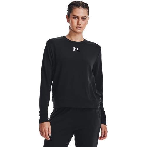 Under Armour RIVAL TERRY Dámská mikina, černá, velikost