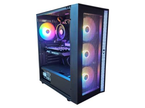 Herní PC AMD Ryzen 5 (4500 / RTX 3050 6GB / 500GB NVME SSD / 16GB DDR4 / WIN11)