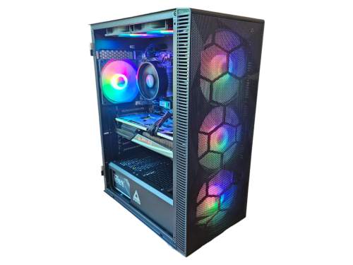 Herní PC AMD Ryzen 5 (4500 / RX 570 4GB / 500GB SSD / 16GB DDR4 / WIN11) Barva skříně: černá
