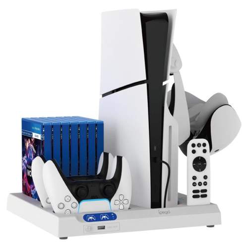 iPega P5S028 PS5/PS5 Slim/PS5 Pro Multi functional Seat Charge