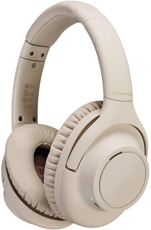 Bezdrátová sluchátka Audio-Technica ATH-S300BT béžová