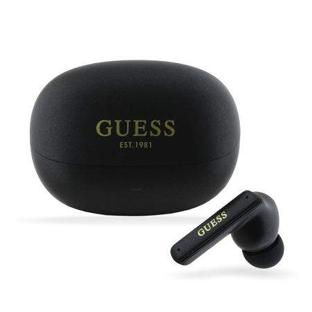 Guess Capsule ANC/ENC TWS Bezdrátová Sluchátka Black GUTWST88MCTGK