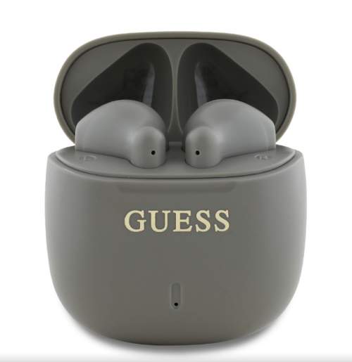 Guess Printed Classic Logo TWS Bezdrátová Sluchátka Barva: Tmavě šedá