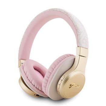 Bezdrátová bluetooth sluchátka Guess Script Logo Barva: Růžová