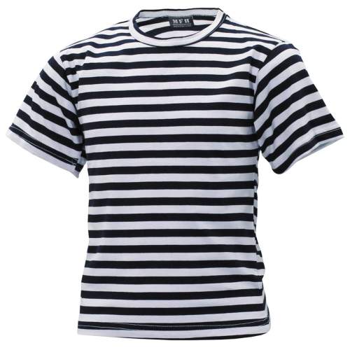 Dětské ruské námořnické tričko MFH - navy-bílé, 146/152