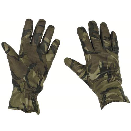 ARMÁDNÍ ORIGINÁL UK VELKÁ BRITÁNIE Rukavice kožené zateplené MK II Combat Glove MTP Velká Británie originál Velikost: 9 / M (20-23 cm) použité