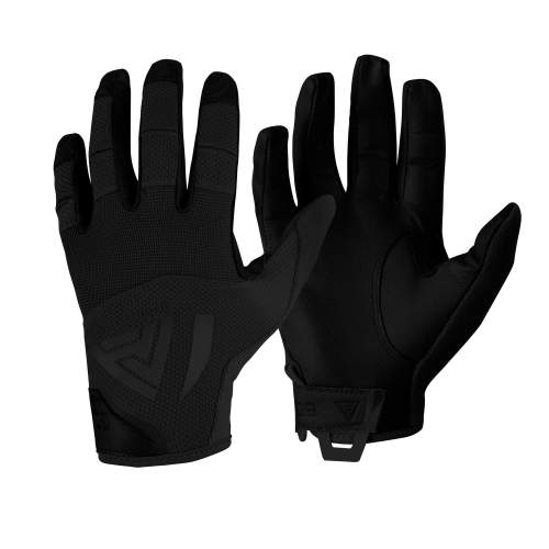 DIRECT ACTION Rukavice HARD GLOVES kožené ČERNÉ vel.L